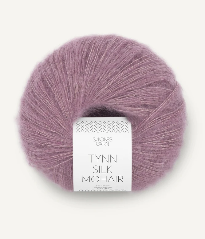 Tynn Silk Mohair, 4632 Roosa laventeli