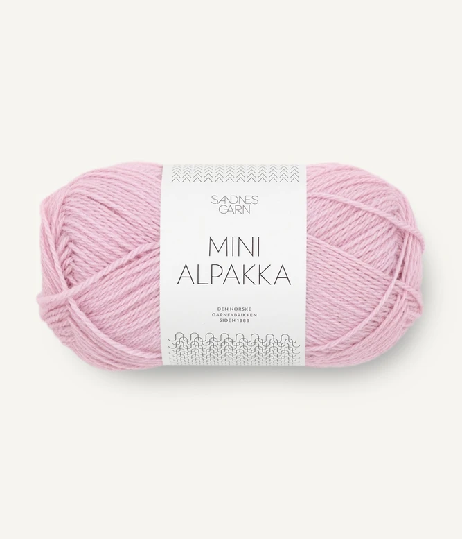 Mini Alpakka, 4813 Pinkki liila